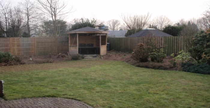 Tuinrenovatie voor