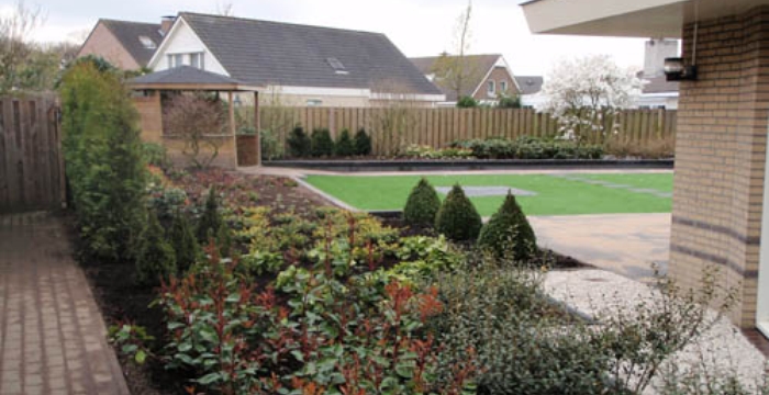 Tuinrenovatie eindresultaat